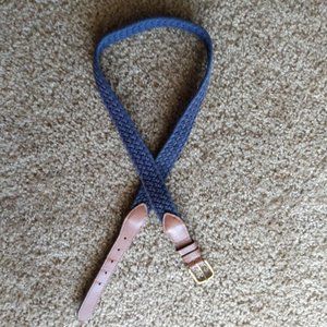 Vintage Belt - Navy Woven